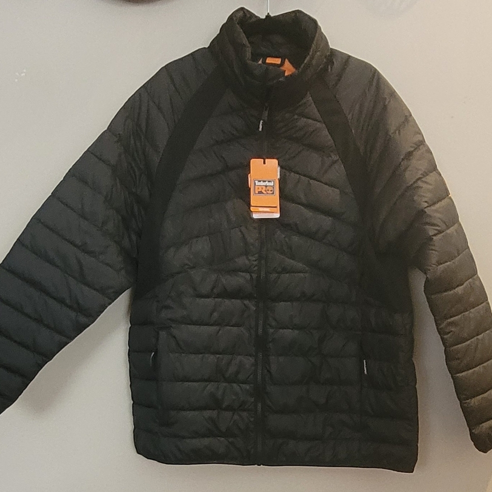 Timberland PRO Men's Frostwall Black Puffer Jacket NEW!
